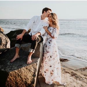 Show me your mumu hacienda dress bouquet beauty